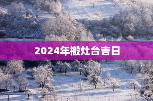 2025年搬灶台吉日