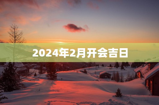 2025年2月开会吉日