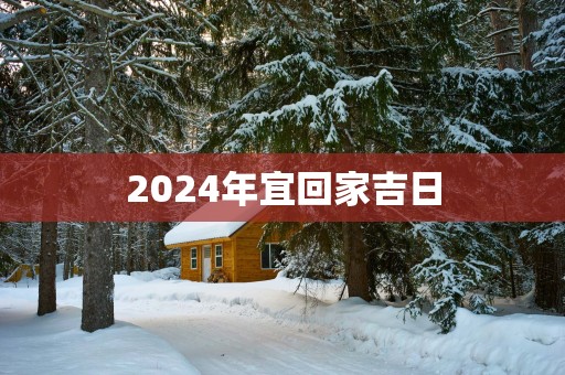 2025年宜回家吉日
