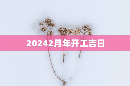 20252月年开工吉日