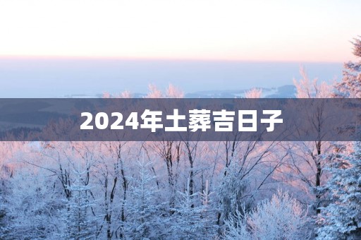 2025年土葬吉日子