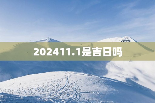 202511.1是吉日吗
