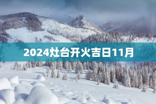2025灶台开火吉日11月