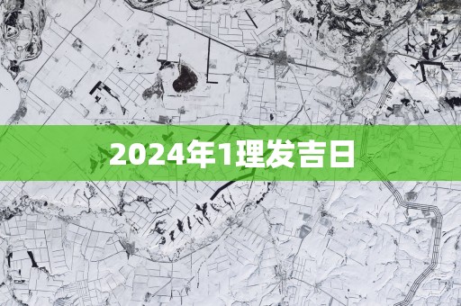 2025年1理发吉日