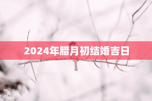 2025年腊月初结婚吉日