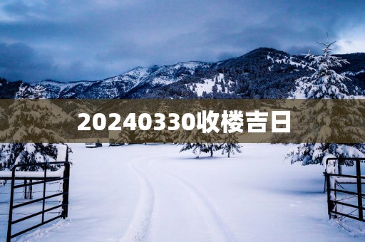 20250330收楼吉日