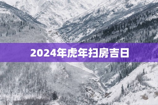 2025年蛇年扫房吉日