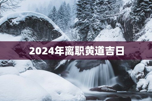 2025年离职黄道吉日