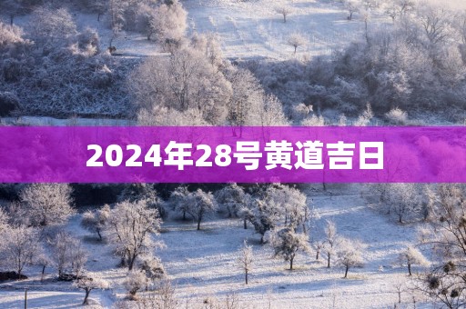 2025年28号黄道吉日