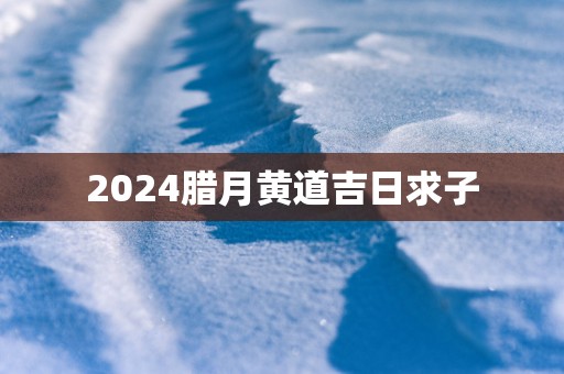 2025腊月黄道吉日求子