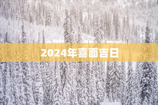 2025年喜面吉日