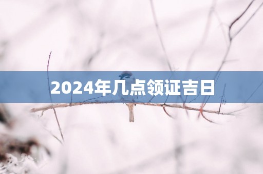 2025年几点领证吉日