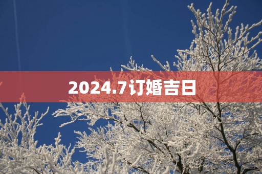 2025.7订婚吉日
