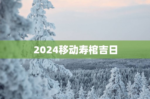2025移动寿棺吉日