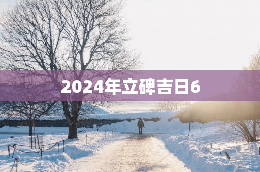 2025年立碑吉日6