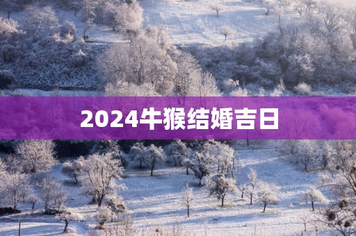 2025牛猴结婚吉日