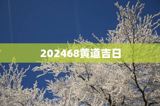202568黄道吉日