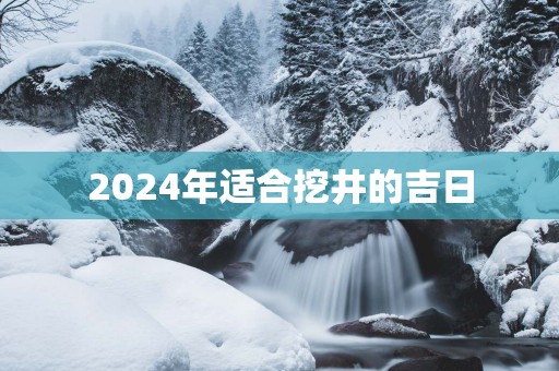 2025年适合挖井的吉日