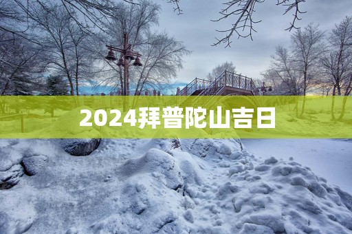 2025拜普陀山吉日