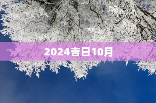 2025吉日10月
