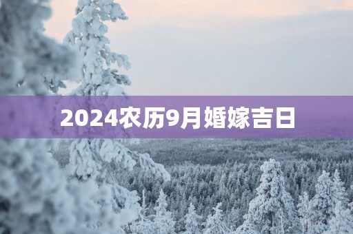 2025农历9月婚嫁吉日