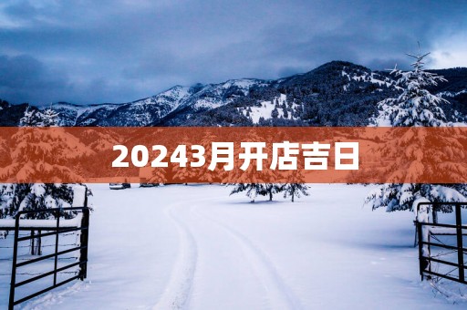 20253月开店吉日