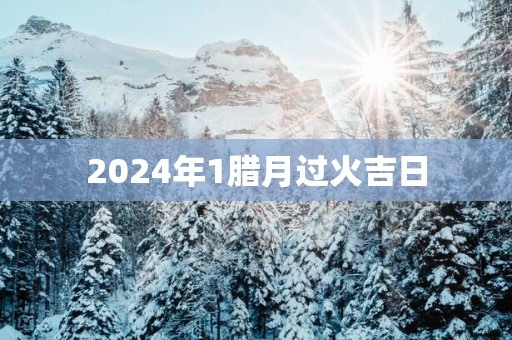 2025年1腊月过火吉日