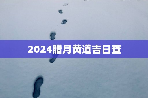 2025腊月黄道吉日查