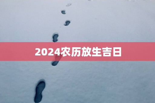 2025农历放生吉日