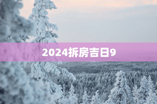 2025拆房吉日9