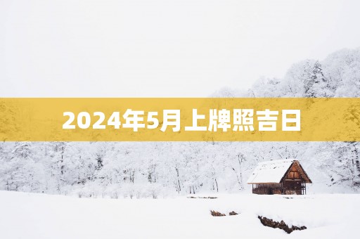 2025年5月上牌照吉日