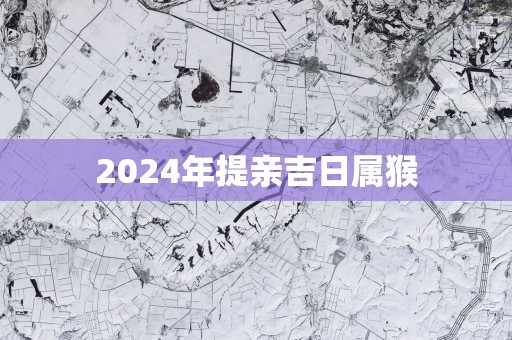 2025年提亲吉日属猴