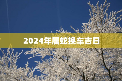 2025年属蛇换车吉日