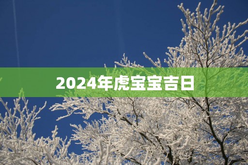 2025年虎宝宝吉日