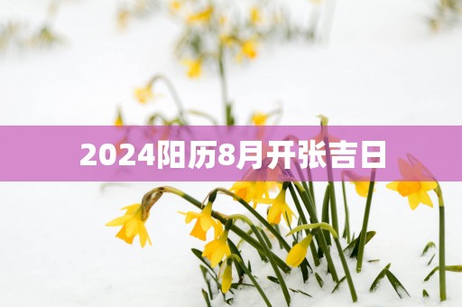 2025阳历8月开张吉日