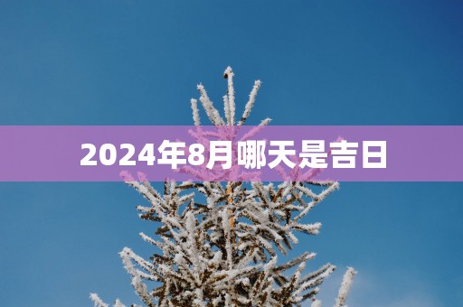 2025年8月哪天是吉日