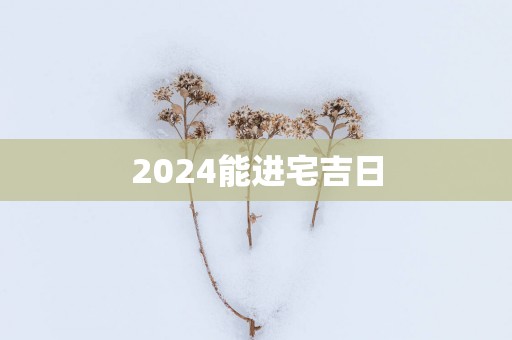 2025能进宅吉日