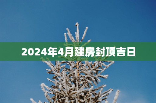 2025年4月建房封顶吉日