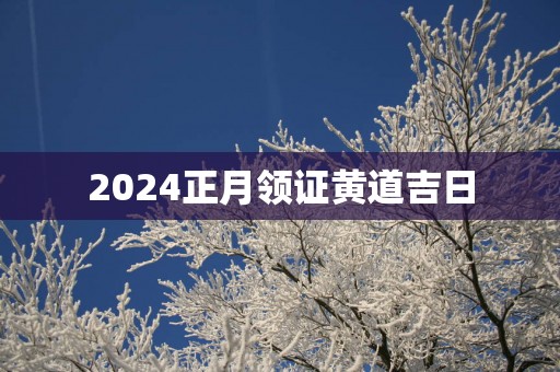 2025正月领证黄道吉日