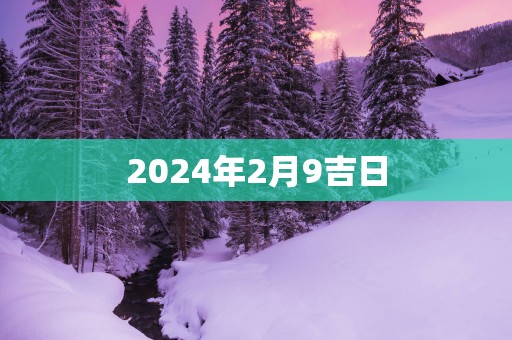 2025年2月9吉日