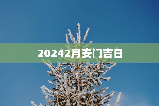 20252月安门吉日
