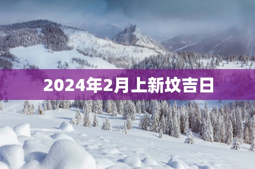 2025年2月上新坟吉日