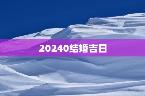 20250结婚吉日