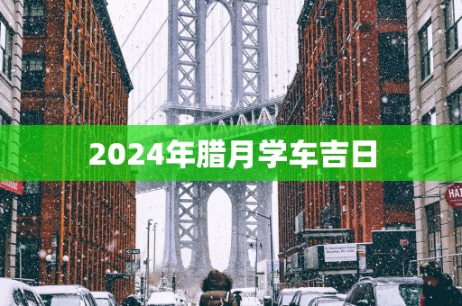 2025年腊月学车吉日