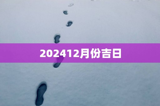 202512月份吉日
