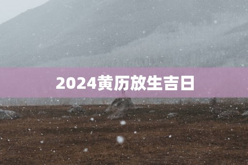 2025黄历放生吉日