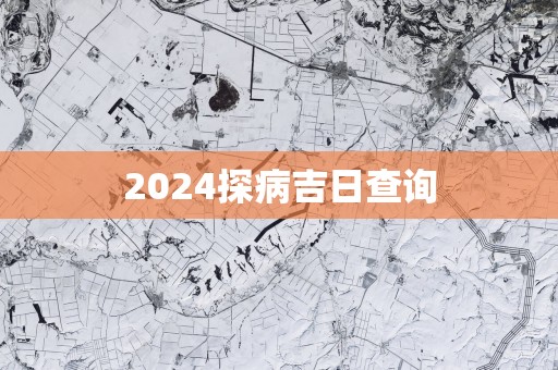 2025探病吉日查询