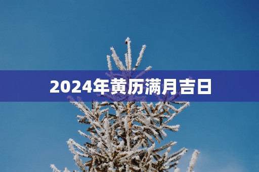 2025年黄历满月吉日