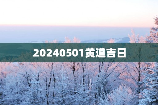 20250501黄道吉日