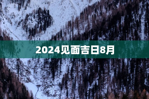 2025见面吉日8月